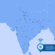 Map of the WiFi access points that will be deployed at India’s rail stations.